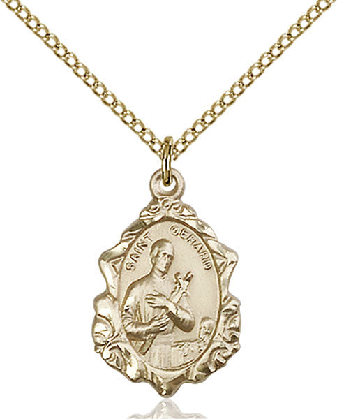 Gold Filled St. Gerard Pendant