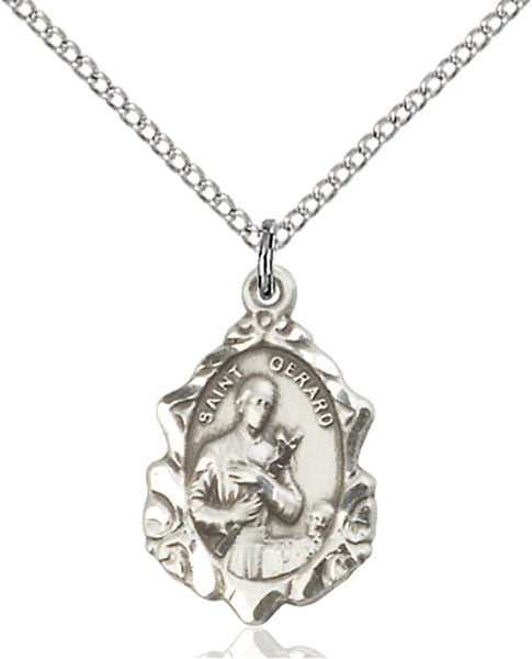 Sterling Silver St. Gerard Pendant