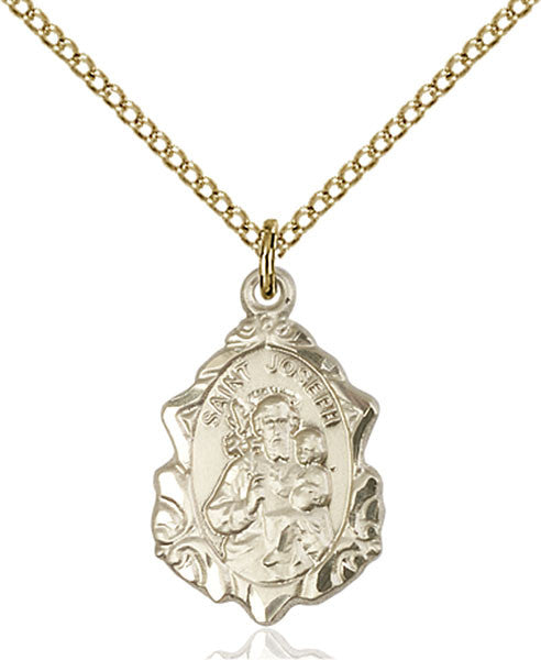 Gold Filled St. Joseph Pendant