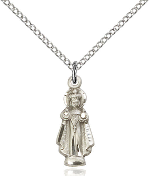 Sterling Silver Infant of Prague Pendant