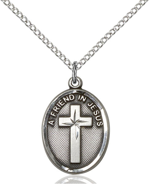 Sterling Silver A Friend In Jesus Pendant