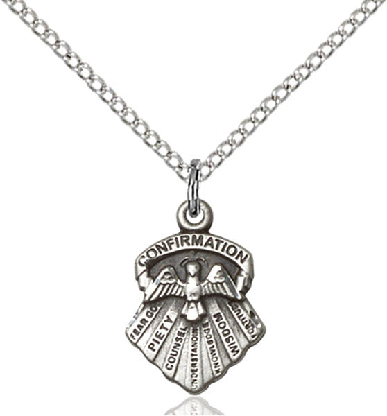 Sterling Silver Seven Gifts Pendant