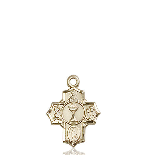 14kt Gold Communion 5-Way Medal