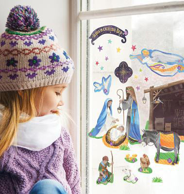 Advent Calendar Window Clings