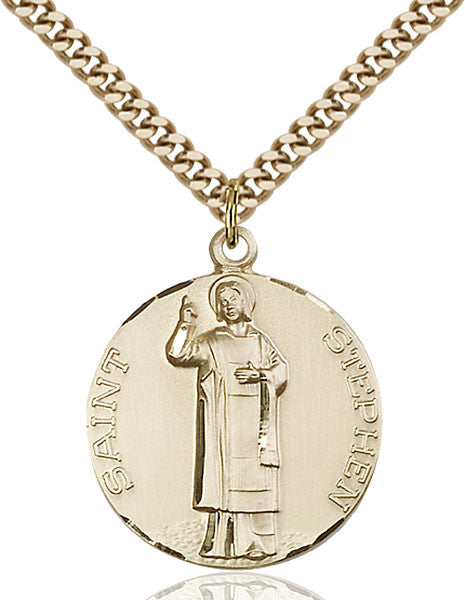 Gold Filled St. Stephen Pendant