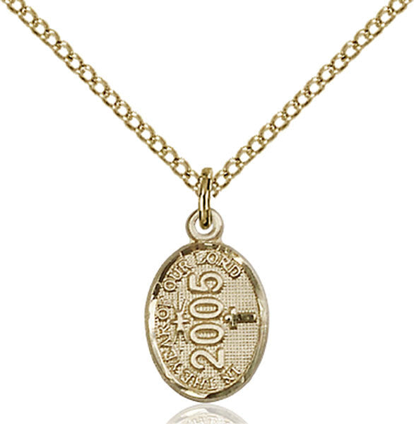 Gold Filled 2004 Charm Pendant