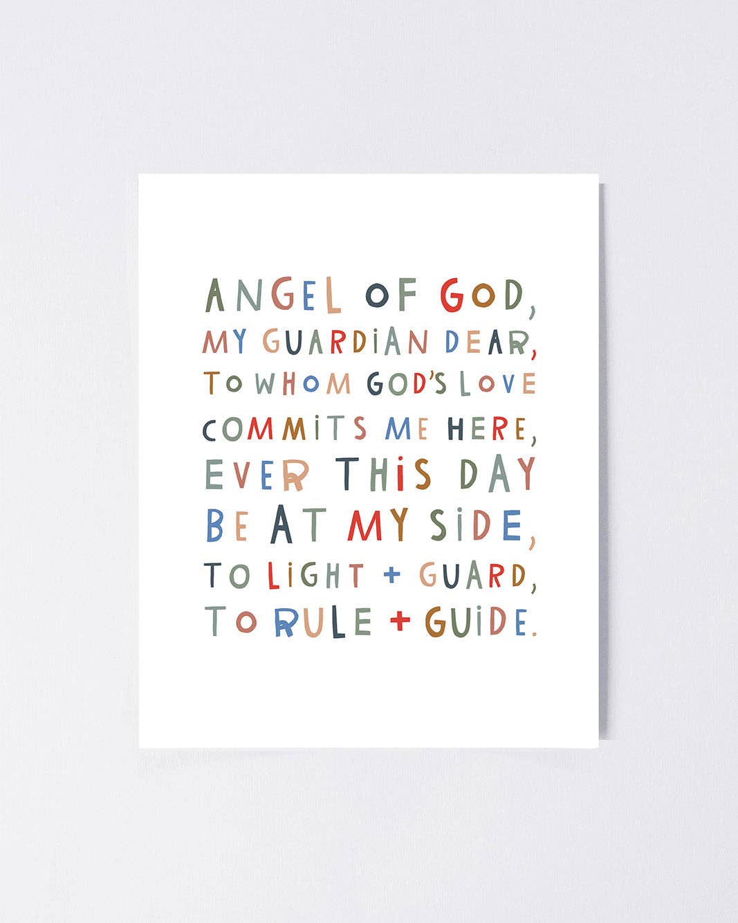 Guardian Angel Print 8x10