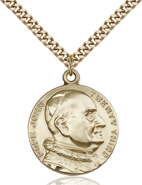 Gold Filled St. Pope John XXII Pendant