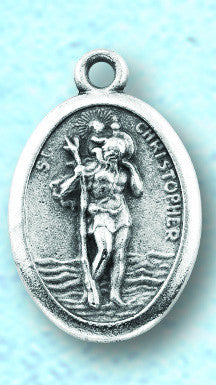 St. Christopher/P F U  Ox Medal