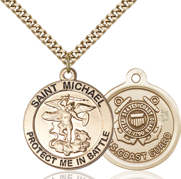 Gold Filled St. Michael Pendant