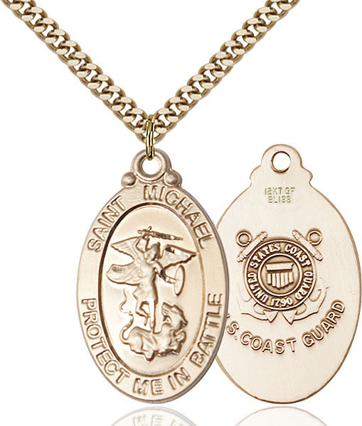 Gold Filled St. Michael Pendant