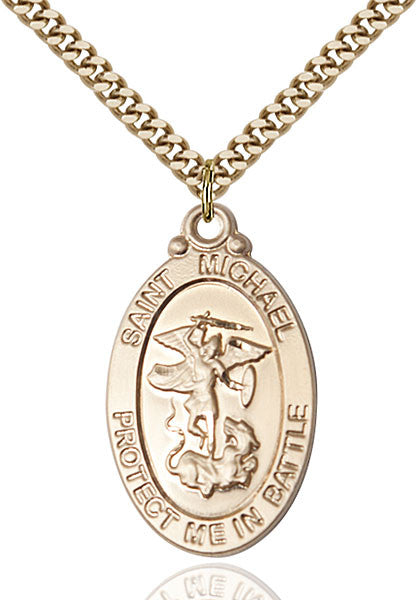 Gold Filled St. Michael Pendant