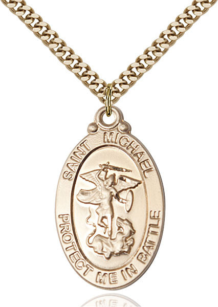 Gold Filled St. Michael Pendant