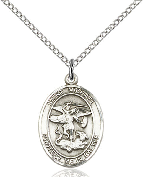 Sterling Silver St. Michael Pendant
