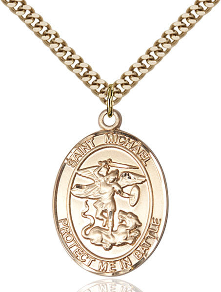 Gold Filled St. Michael Pendant