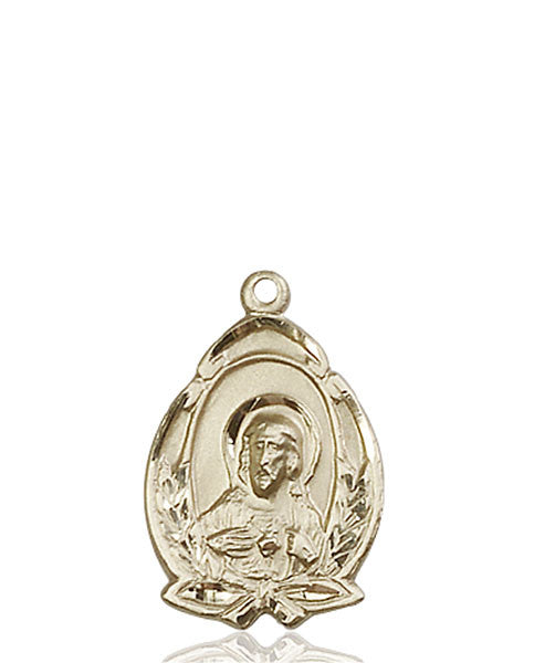 14kt Gold Scapular Medal