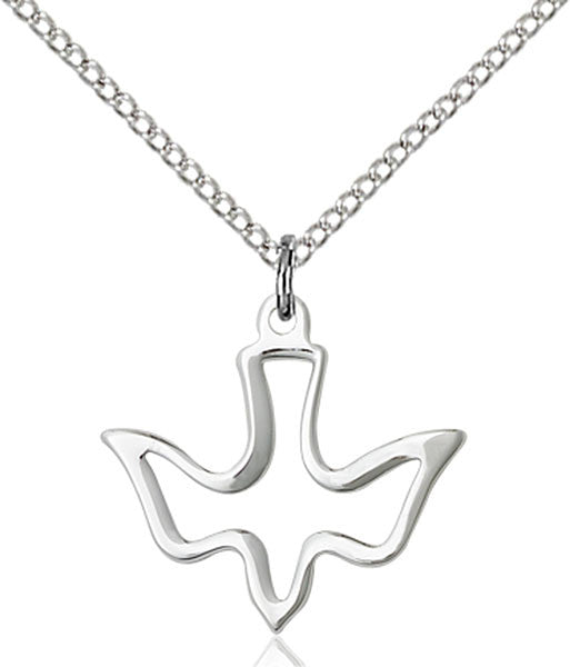 Sterling Silver Holy Spirit Pendant
