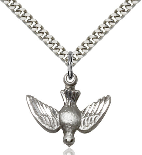 Sterling Silver Holy Spirit Pendant