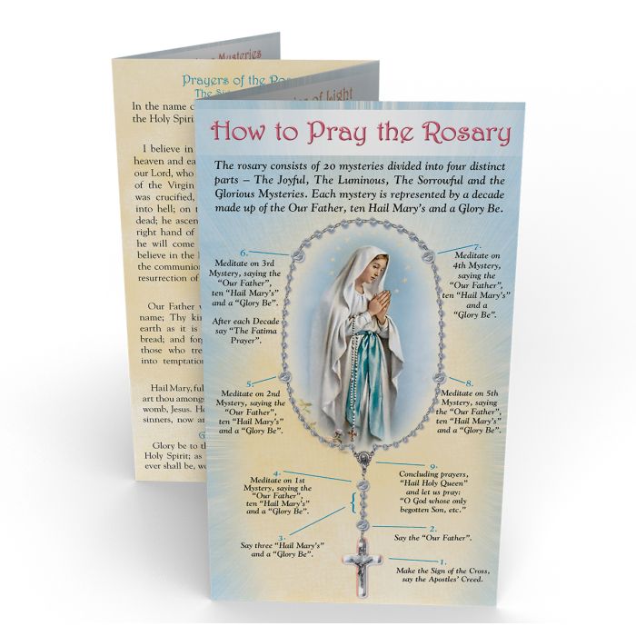 Mysteries Of The Rosary Folder