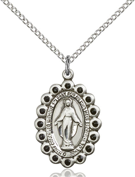 Sterling Silver Miraculous Pendant