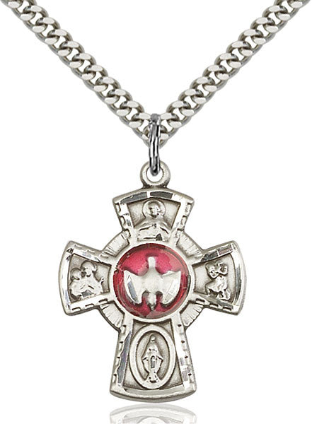 Sterling Silver 5-Way Pendant