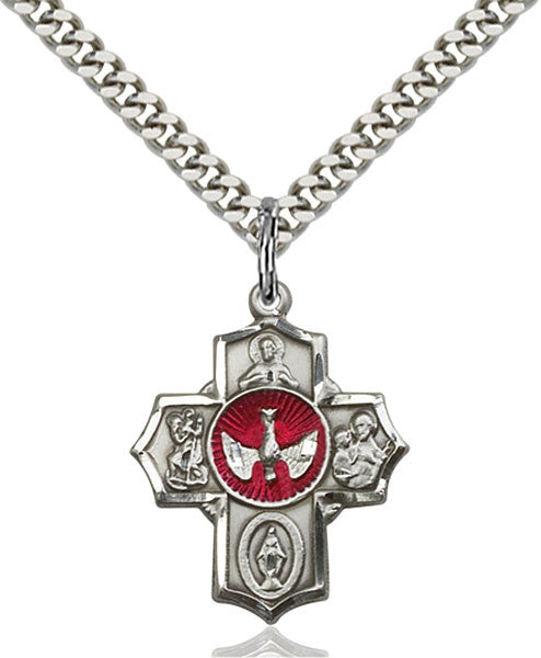 Sterling Silver 5-Way Pendant