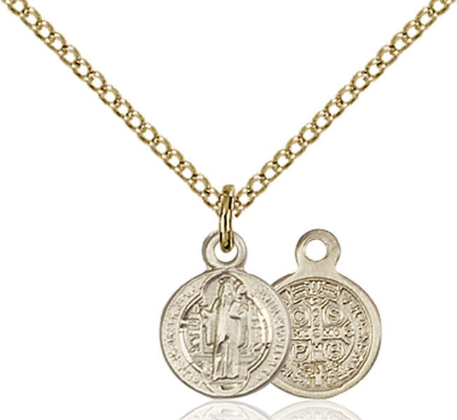 Gold Filled St. Benedict Pendant