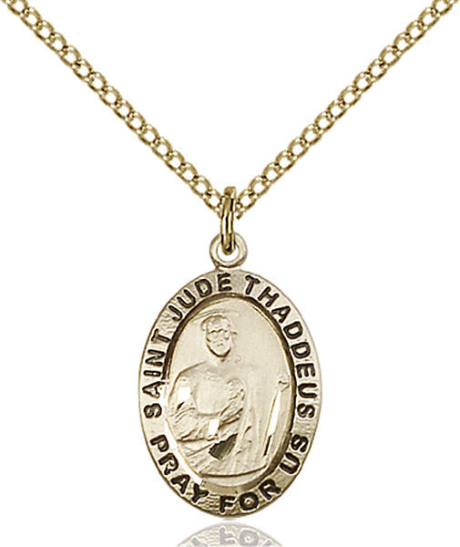 Gold Filled St. Jude Pendant