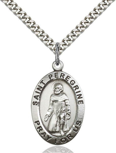 Sterling Silver Peregrine Pendant