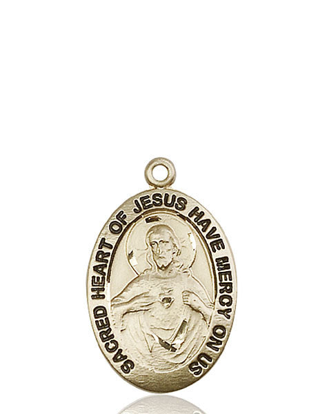 14kt Gold Scapular Medal