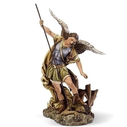 St. Michael Figure/Statue, 12"