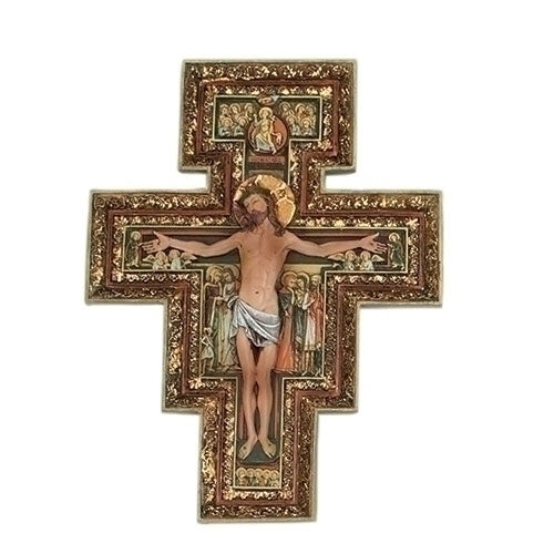 San Damiano Wall Cross, 10.75"