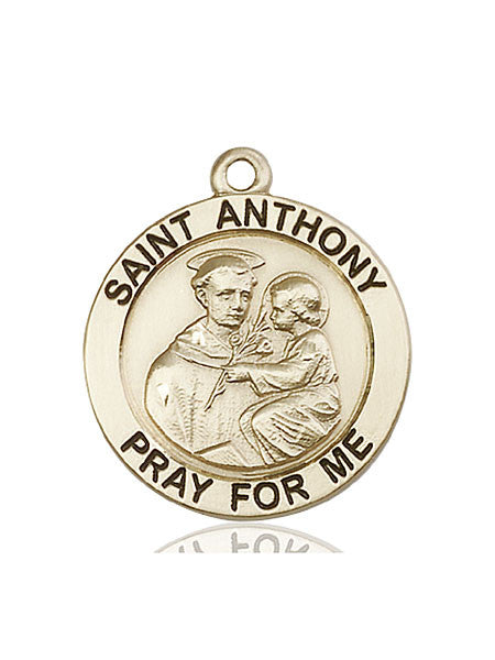 14kt Gold St. Anthony Medal