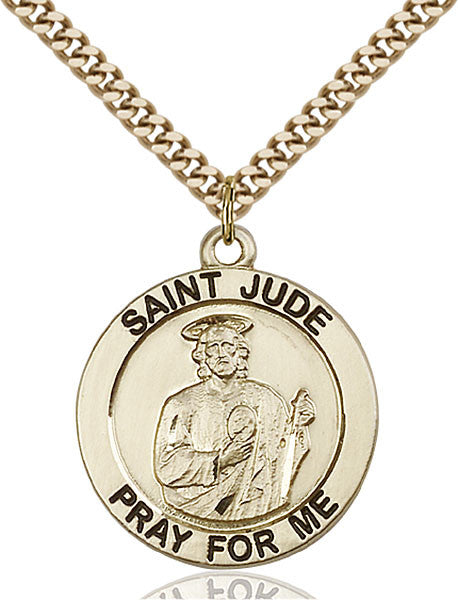 Gold Filled St. Jude Pendant