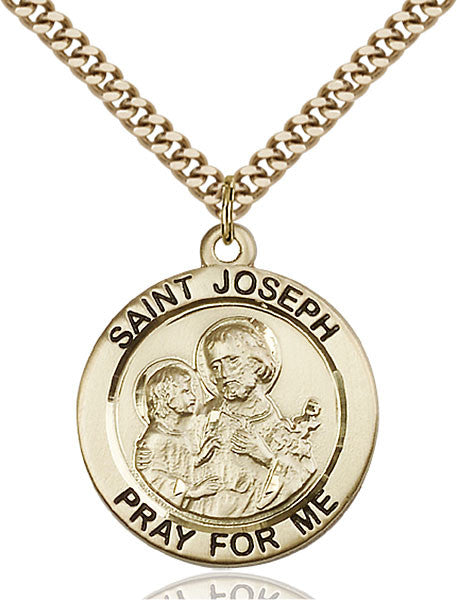 Gold Filled St. Joseph Pendant