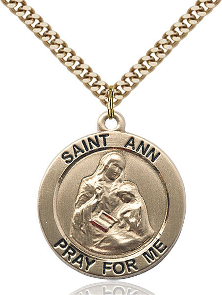 Gold Filled St. Ann Pendant