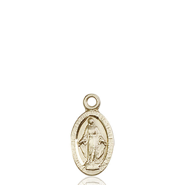 14kt Gold Miraculous Medal