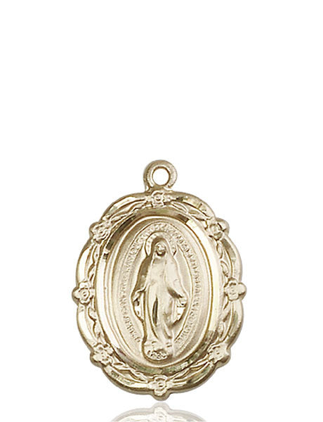 14kt Gold Miraculous Medal