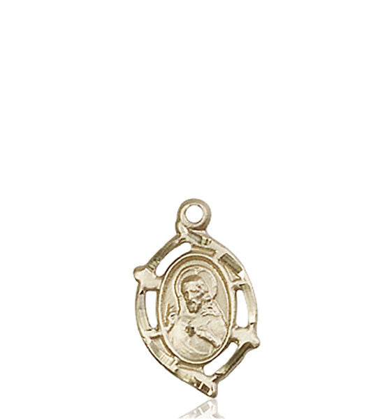 14kt Gold Scapular Medal