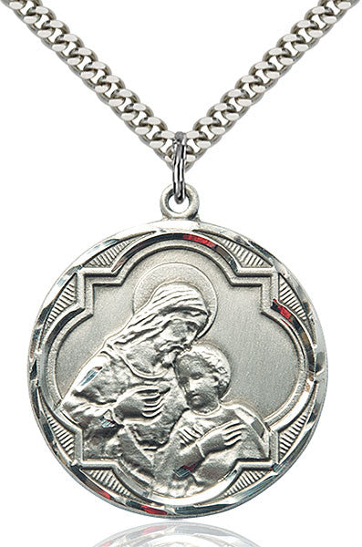 Sterling Silver Blessed Sacrament Pendant