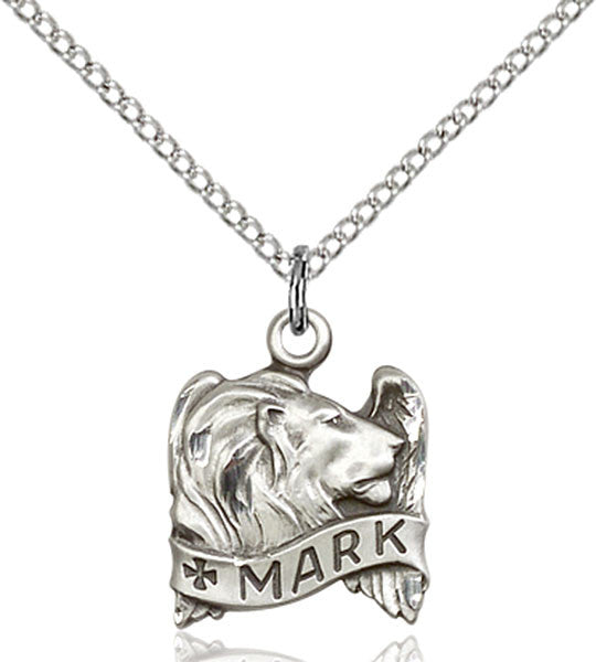 Sterling Silver St. Mark Pendant