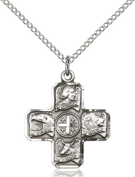 Sterling Silver Evangelist Pendant