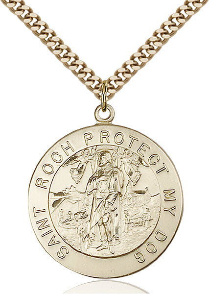 Gold Filled St. Roch Pendant