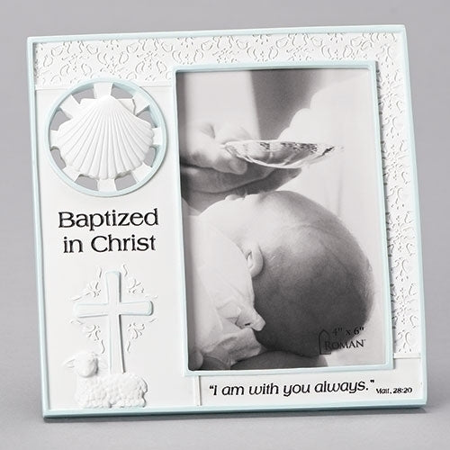 Baptism Frame Boy