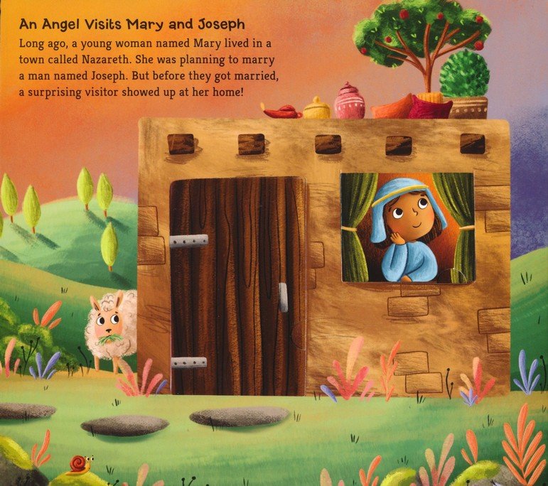 Lift-The-Flap Christmas Stories for Young Children