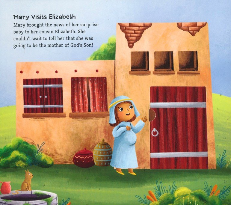 Lift-The-Flap Christmas Stories for Young Children