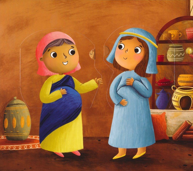 Lift-The-Flap Christmas Stories for Young Children