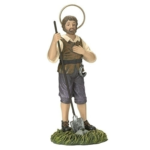 St. Isidore Figure/Statue, 4.25"