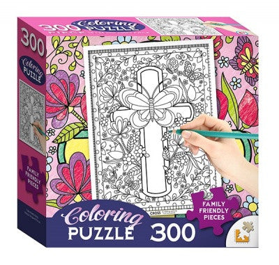 Cross: Coloring Puzzle