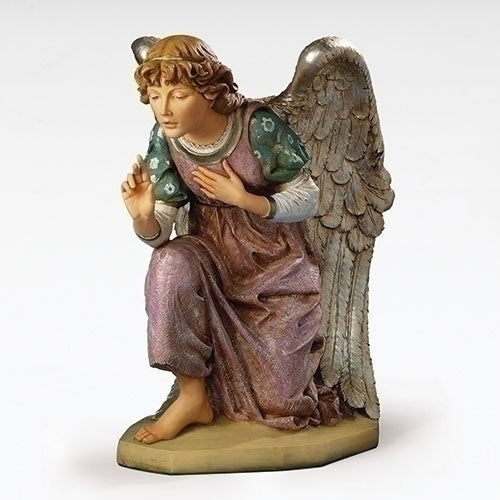 Kneeling Angel Nativity, 50" Scale [Fontanini]